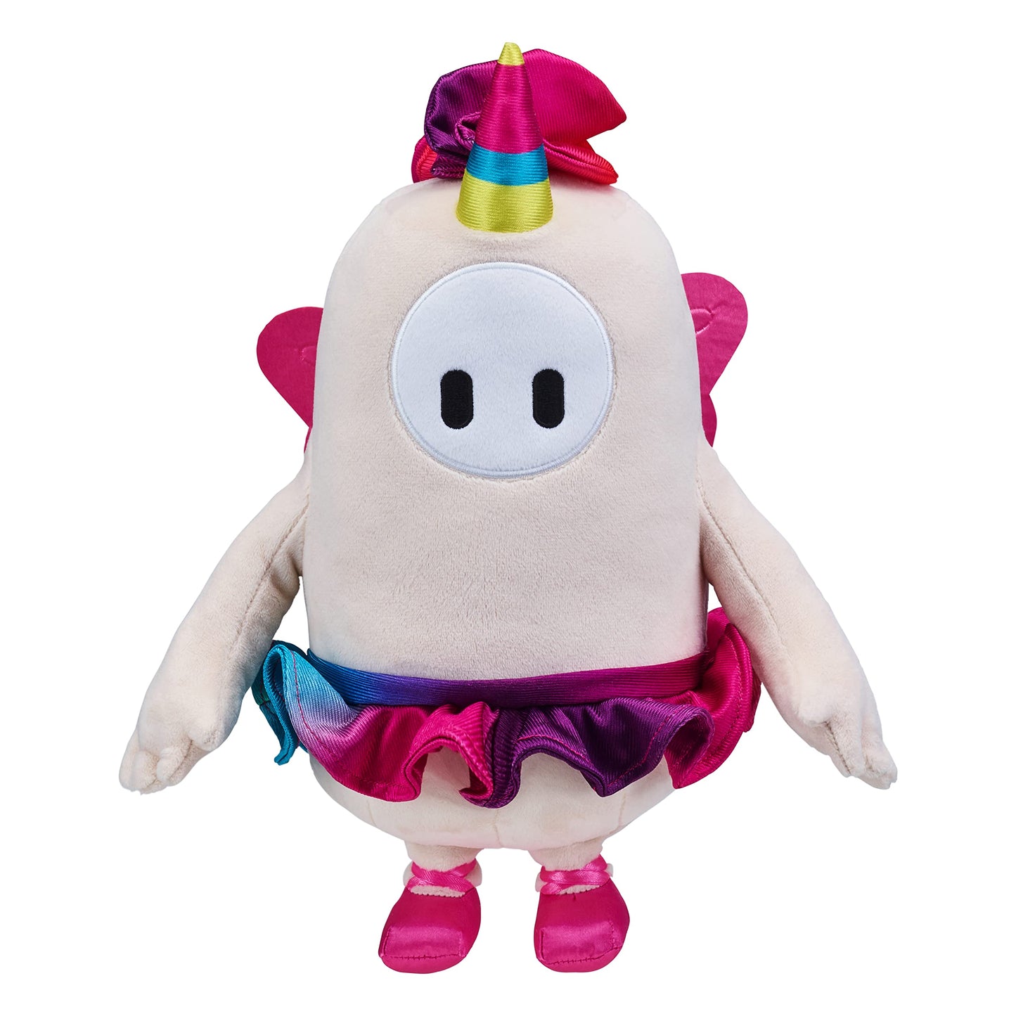 FALL GUYS Moose Toys - Fairycorn Bean Skin Official Collectable 12" Super Soft Cuddly Deluxe Plush Toys from The Ultimate Knockout Video Game 3 Characters to Collect Series 1 Multicolor (62548)