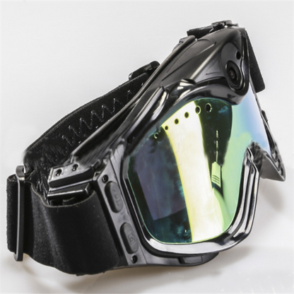 Anti-Fog Sports Glasses with HD 720P 30 fps Camera rechargeable 1020 mAH battery