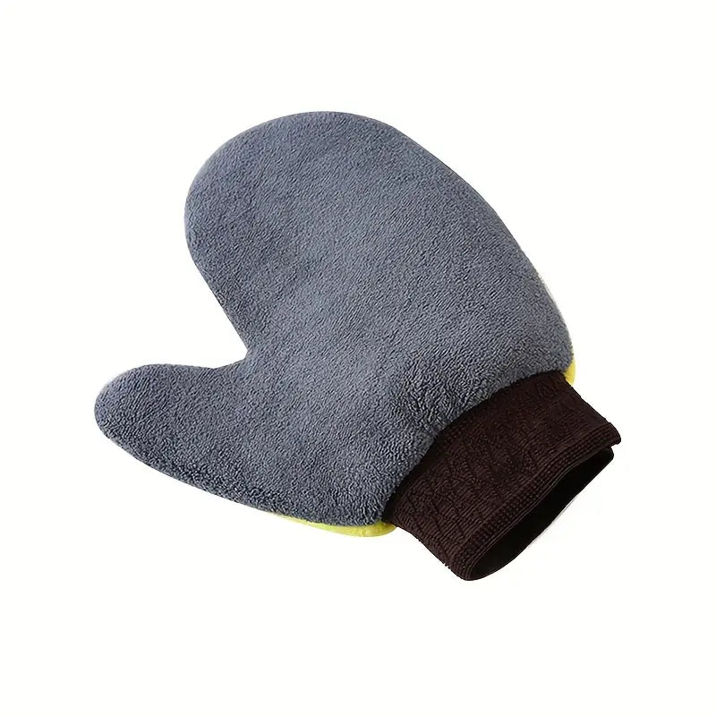 Soft Coral Fleece Car Washing Gloves for Cleaning maximum water absorption