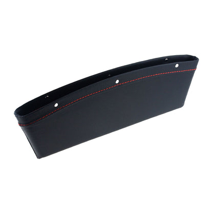 Car Organizer PU Leather Seat Gap Storage Box (1PC)