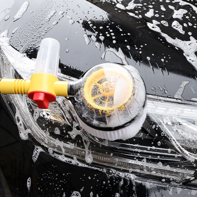 Multi-use Automatic Rotating Car Wash Brush Tool Mop ABS