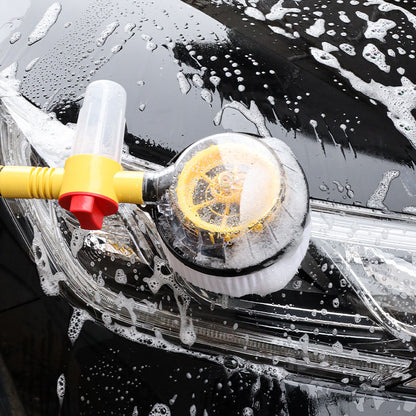 Multi-use Automatic Rotating Car Wash Brush Tool Mop ABS