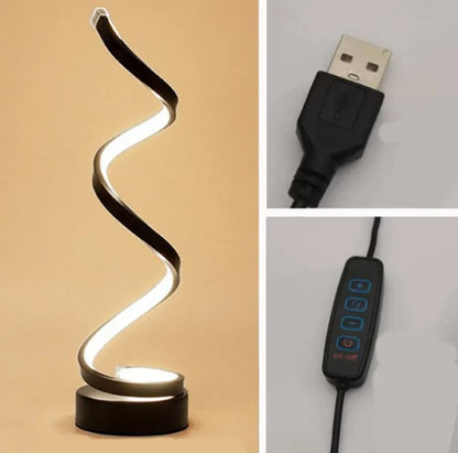 Table Lamp LED Adjustable Brightness 38cm height