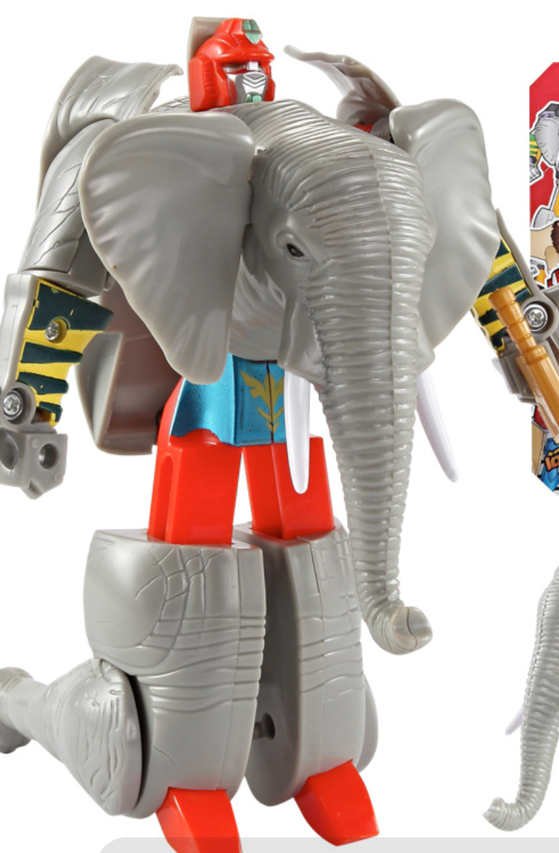 Child kid Animal Robot Toys: Lion, Tiger, Eagle Transforming Set