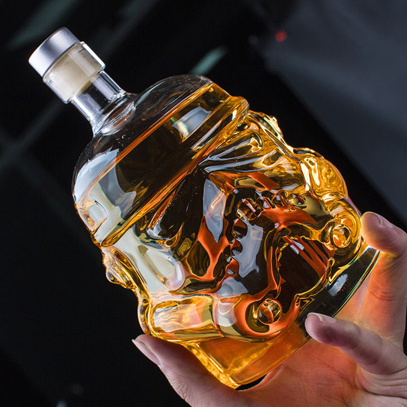 Star Wars Storm Trooper Glass Decanter & Drinkware