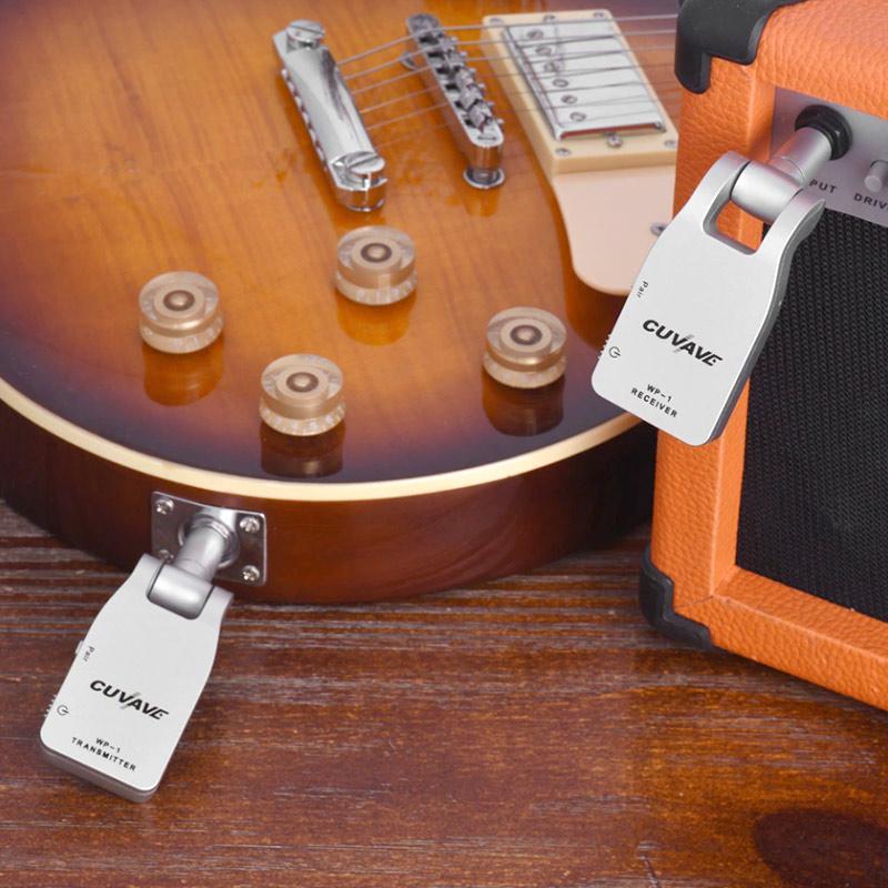 Wireless Guitar Transmitter and Receiver System 24bit/48KHz