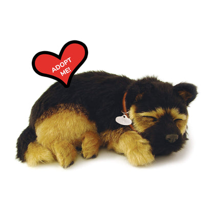 Perfect Petzzz - Original Petzzz German Shepherd Realistic Lifelike Stuffed Interactive Pet Toy Companion Pet with 100% Handcrafted Synthetic Fur