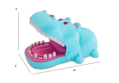 Desktop Prank Competition Game - Interactive Hippo Toy