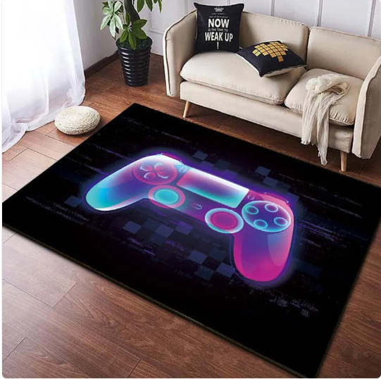 Game Controller Printed Living Room Carpet 40x60 cm