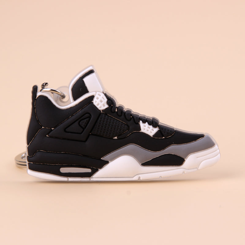 AJ4 Jordan Sneakers Keyring for Fans