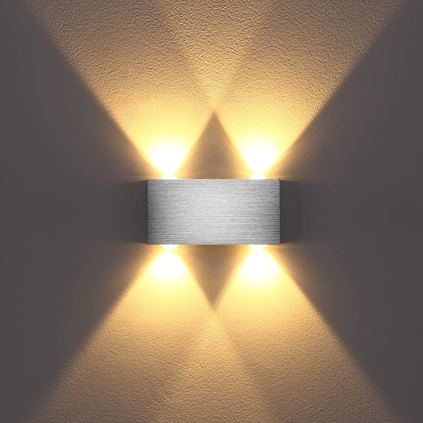 Modern Aluminum Wall Light for Indoor Spaces
