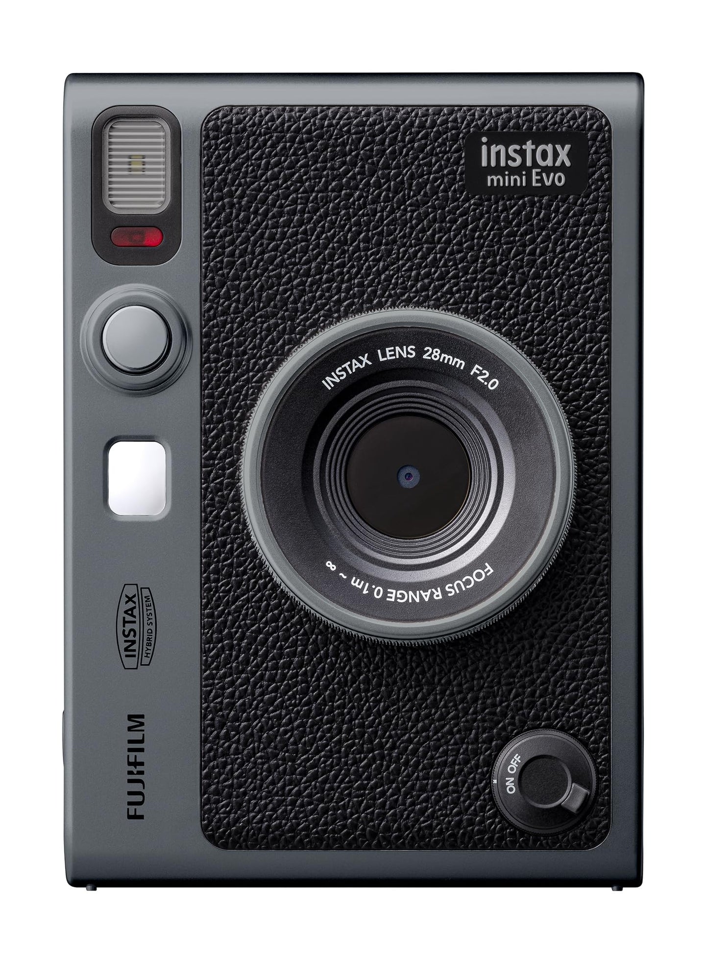 Fujifilm INSTAX Mini EVO Limited Edition Instant Camera Bundle - Dark Silver
