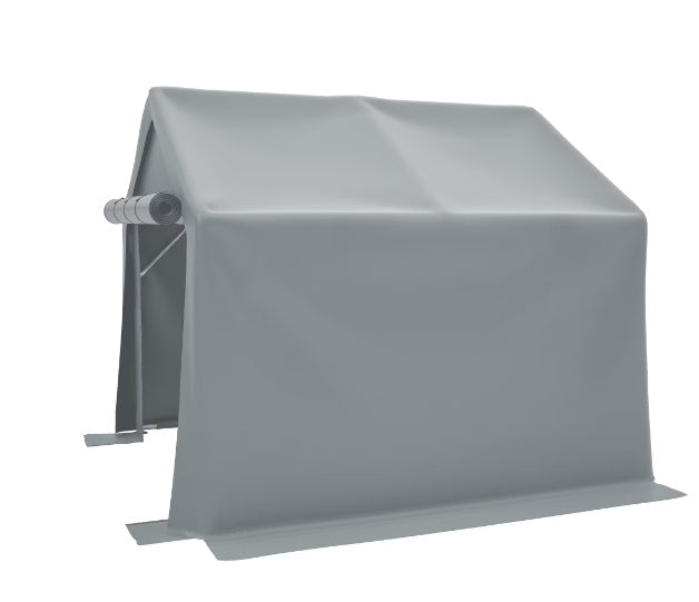 Garage Ventilated Carport 8x8ft sun shade outdoor storage