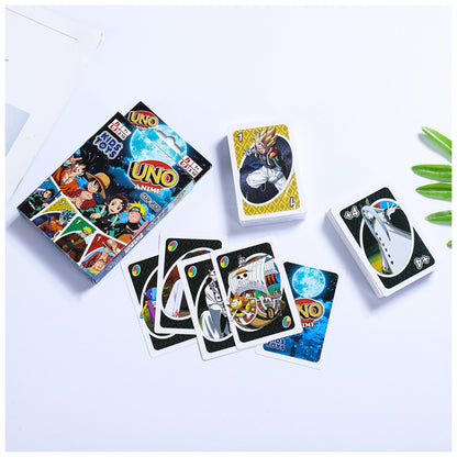 Cross-Border Anime UNO Cards - Pokemon One Piece, Dragon Ball, Harry Potter