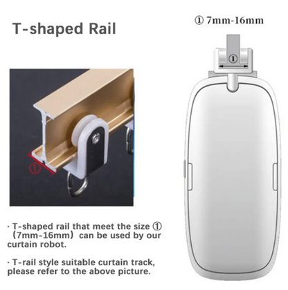 Smart Drape Bluetooth Wireless Automatic Curtains controller machine