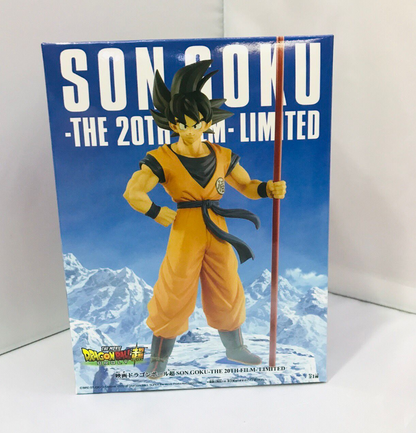 Jinxin Anime Dragon Ball 20th Anniversary Goku Figure