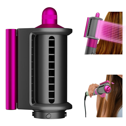 AFDD Anti-Flyaway Nozzle for Dyson Airwrap HS01/HS05 Smoothing Drying Styling Tool Compatible with Dyson Airwrap Styler 971895-01 Fuchsia