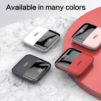 New Mini 10000MAH 37WH 3.7V Digital Power Bank DUAL USB OUTPUT