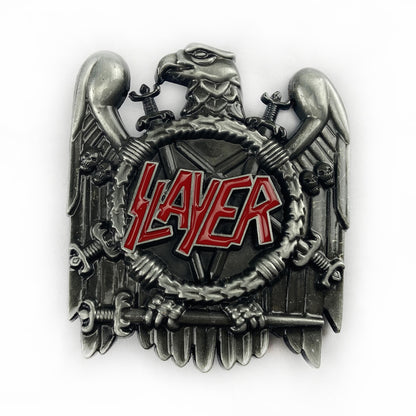 BULLZINE Zinc Alloy Guitar Music Belt Buckle 01884