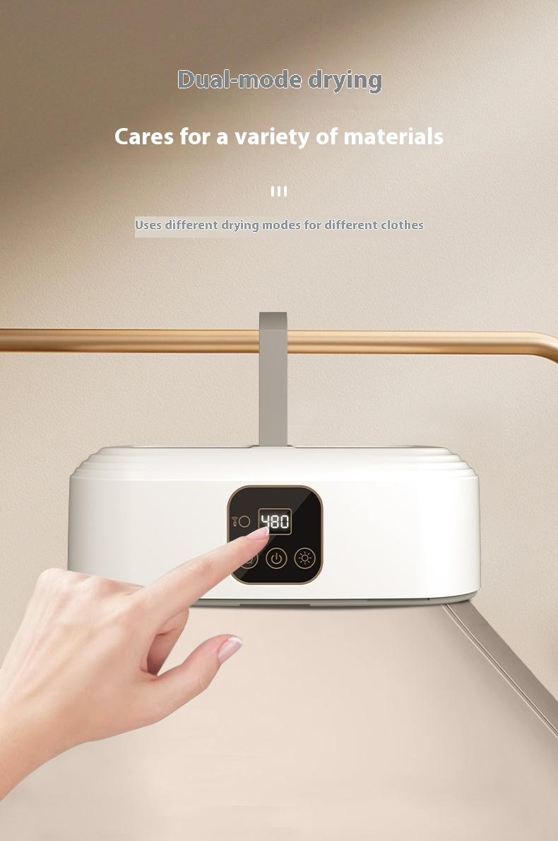 Portable Compact Cloth Dryer Travel with RC