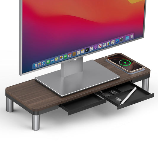 TobenONE MacBook Docking Station 10 in 1 (Monitor Stand) USB C Docking Station with 4K@60Hz HDMI 100W Power Supply 5 USB Ports Ethernet for MacBook Pro/Pro Max/Air/M1 M2 M3 M4 iMac Mac Mini