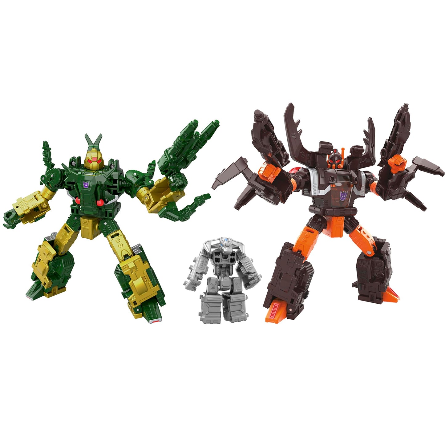 Transformers Legacy United Doom ‘n Destruction Collection Mayhem Attack Squad Converting Action Figure 3-Pack Chop Shop & Barrage 8+ Years (Amazon Exclusive)