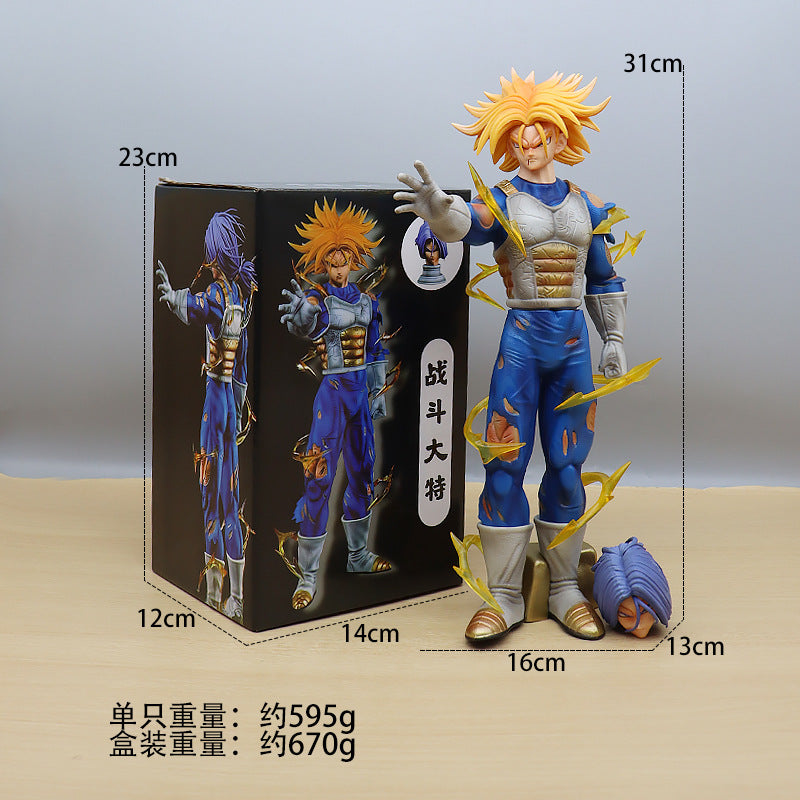 Dragon Ball Super Saiyan Action Figures - Goku & Vegeta