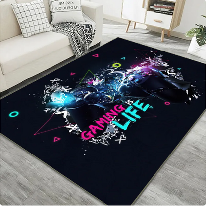Game Controller Printed Living Room Carpet 40x60 cm