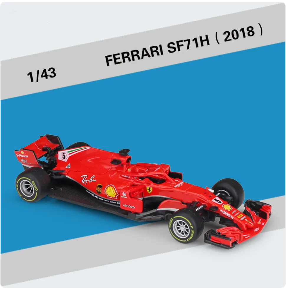 1:43 Ferrari SF1000 F1 Car Model