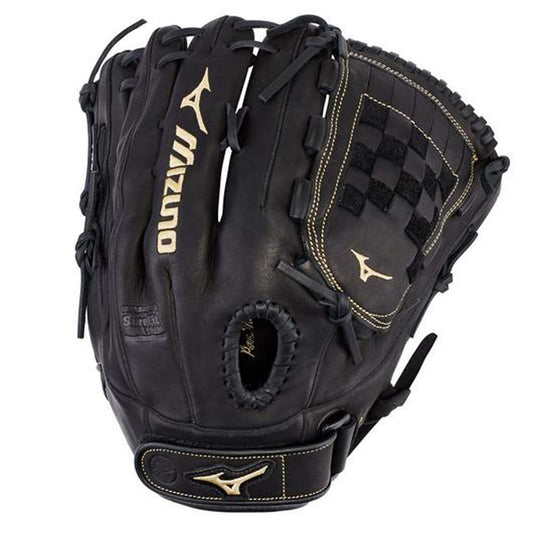 Mizuno GMVP1300PF3 MVP Prime Fastpitch Softball Gloves 13" Right Hand Throw Black Tartan Web