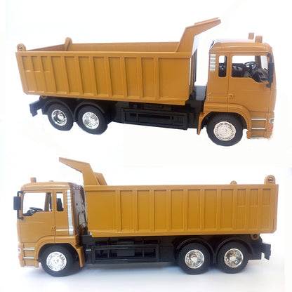 Yellow Remote Control Car Model - Electric Toy Vehicle USB 28CM