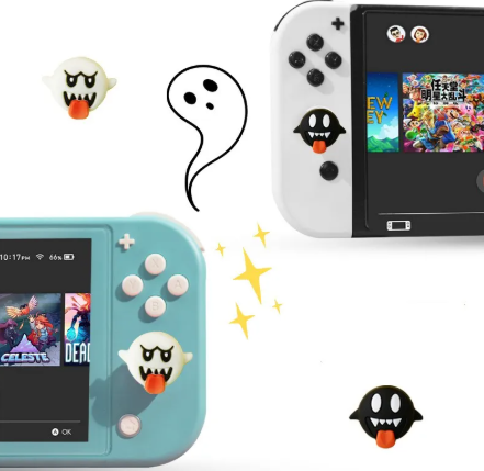Glow Silicone Thumb Grip Caps for Nintendo Switch/Lite