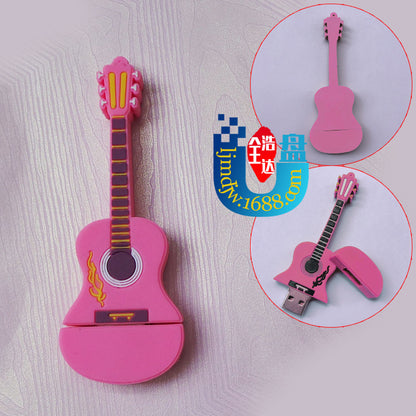 Cartoon 64GB USB Drive - Violin, Guitar, Microphone