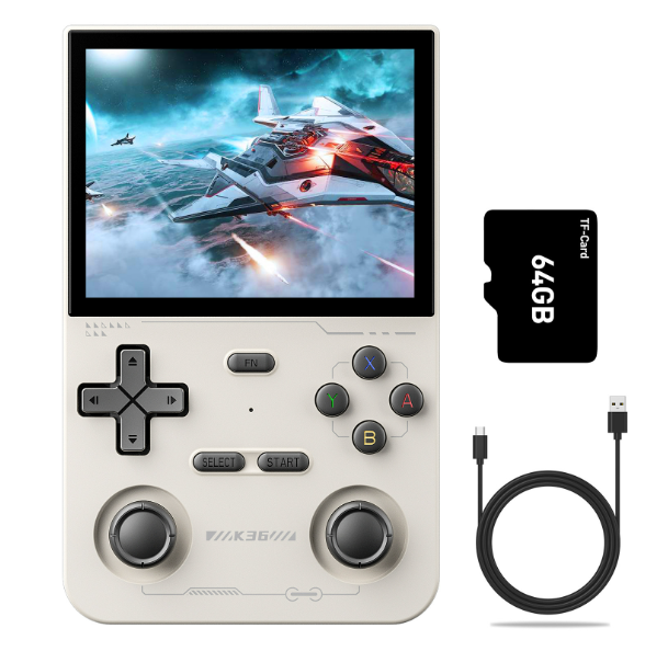 K36 Retro Handheld Game Console game nit 3.5 Inch IPS Screen with 16000 Video Games Emulator for PS1/PSP/DC/N64/SS