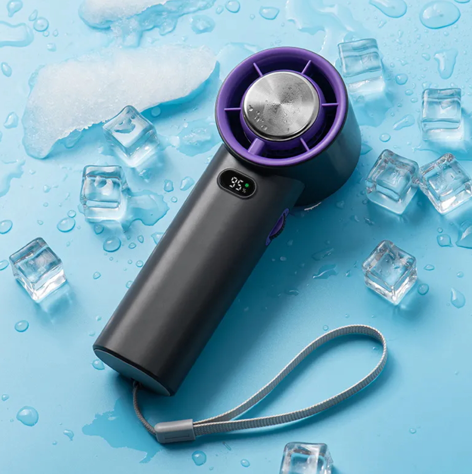 Compact Cooling Handheld Fan multi speed and colors