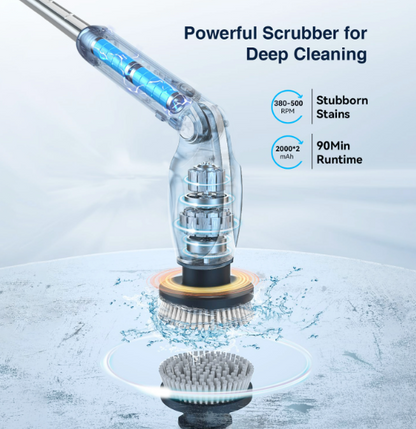 Telescopic Electric Brush Gardening home hardware tool cleaning
