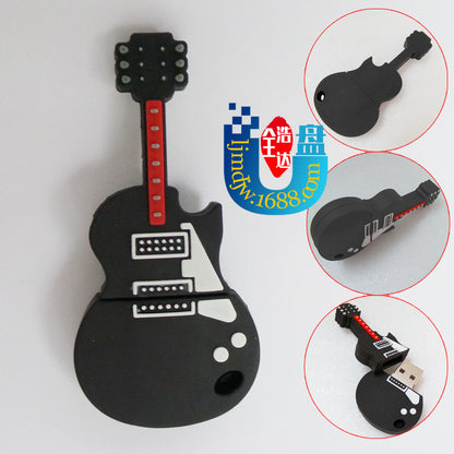 Cartoon 64GB USB Drive - Violin, Guitar, Microphone