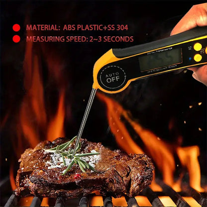 Instant Read Waterproof Digital Meat Thermometer