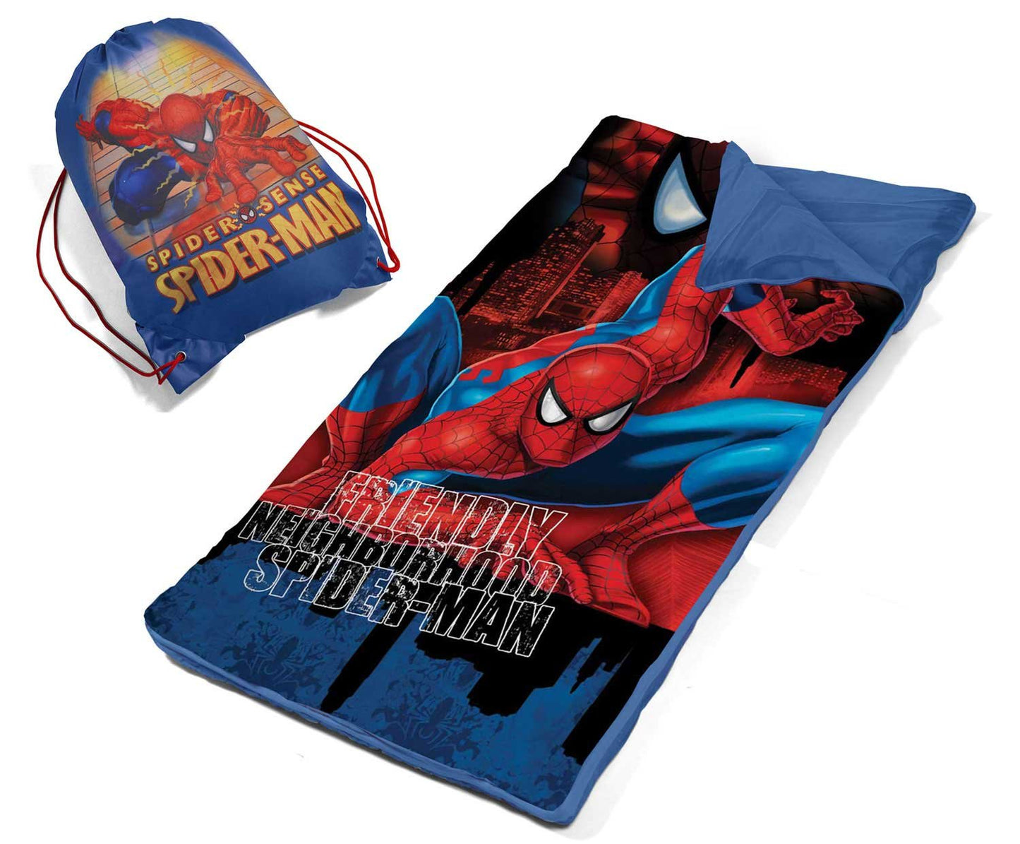 Marvel Spiderman Slumber Bag Set Multicolor 30x54inch