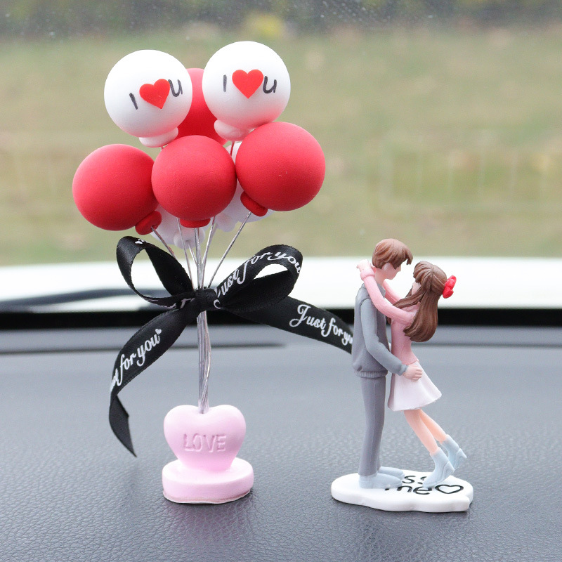 Car Decoration Dashboard Cute Couple valentine birthday gift