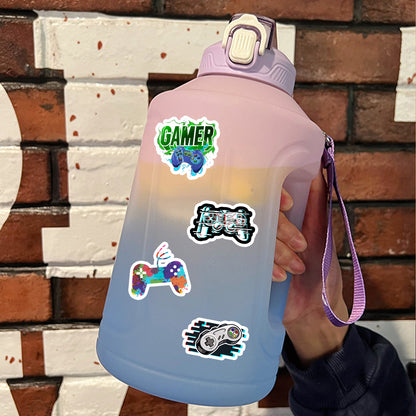 50 PCS Waterproof Game Console Graffiti Stickers