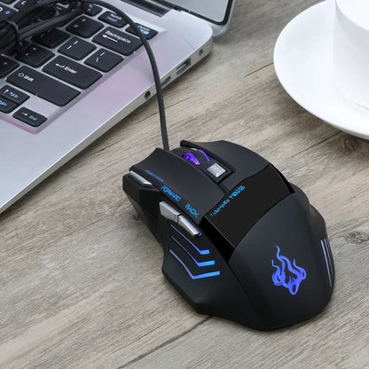 Professional Gaming Mouse 7 customizable buttons