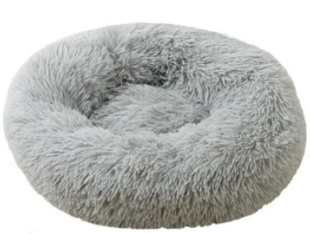 Plush Round Pet dog cat Bed muti size color