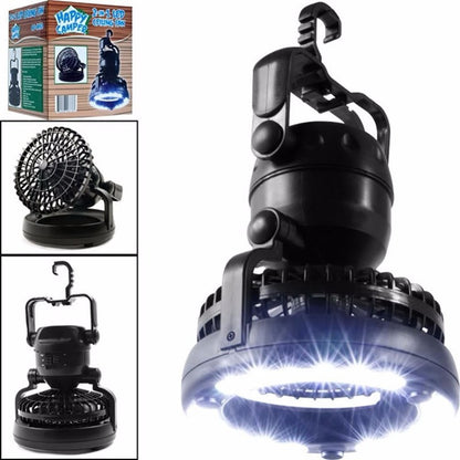 Camping Lantern with Fan for Outdoor Use