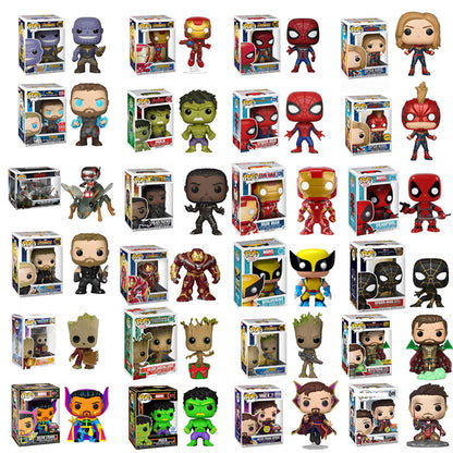 Funko Pop Marvel Avengers Iron Man Thor Spider-Man Figure