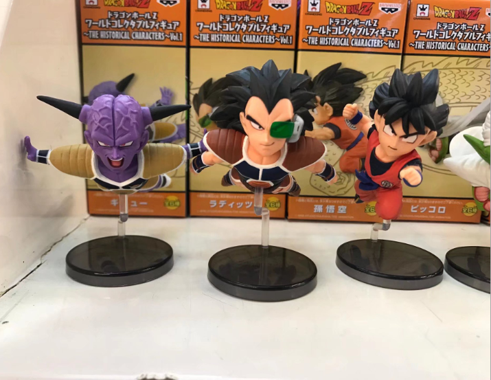 Dragon Ball Saiyan Model Box Figure set