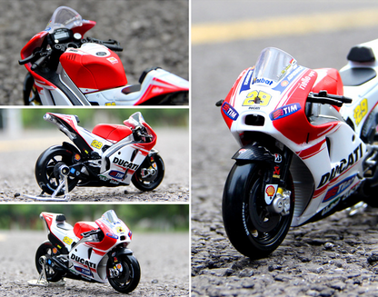 1:18 Alloy Motorcycle Model - Ducati, Yamaha, Honda Repsol