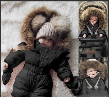 Thickened One-Piece Super Warm Cotton Coat baby