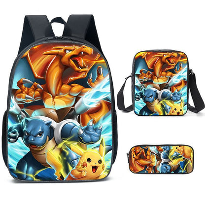 Pokemon Backpack school bag for Student