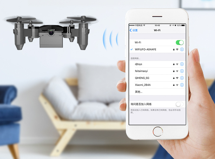 901H Remote Control Mini Drone with Foldable Quadcopter
